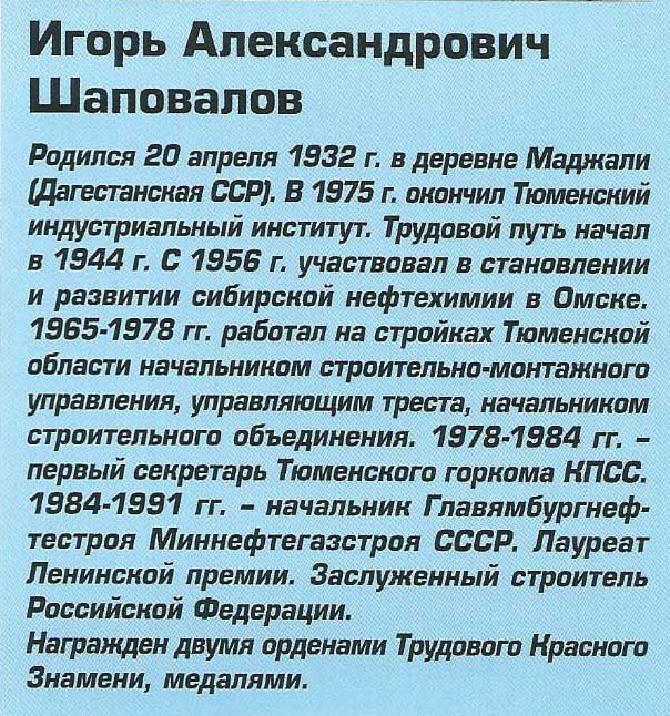 Игорь Александрович Шаповалов